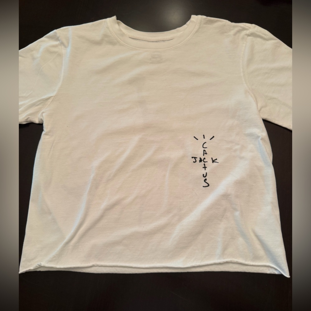 Cactus Jack X Air Jordan White Tee